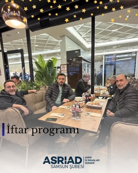 Üyelerimizle İftar Programında Bir Araya Geldik