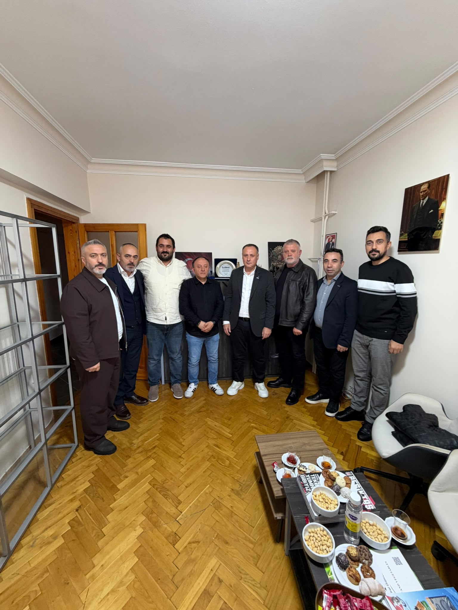 ASRİAD Samsun yönetimi ve yeni üyemiz Kadim Dönmez
