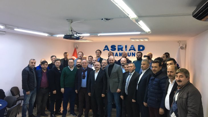 ASRİAD Erhan Ustayı ağırladı