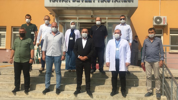ASRİAD'dan Kavak Devlet Hastanesine Ziyaret