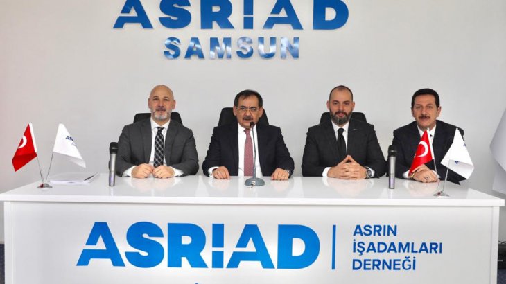 Mustafa Demir, ASRİAD’a konuk oldu 